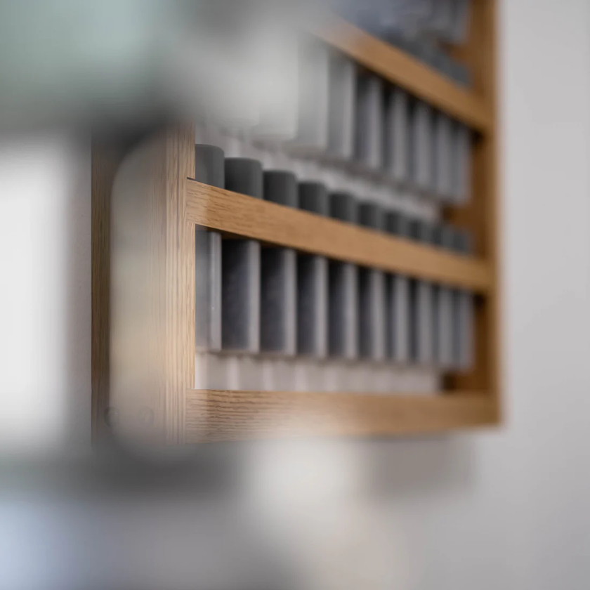 BEAN CELLAR Wall Rack Wall Mounted Single Dosing Display