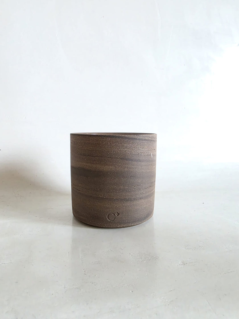 Brown Hand-Crafted Ceramic Coffee Cup C+ Limited Edition