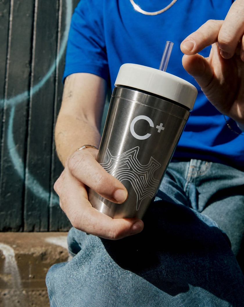C+ Keepcup Thermal – Steel (Iced Edition)
