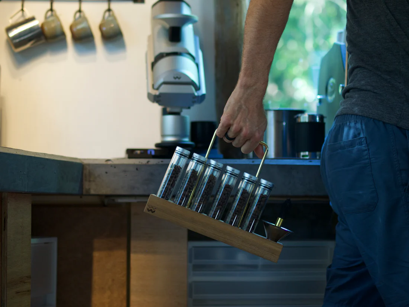 BEAN CELLAR Glass Single-Dose Coffee Storage