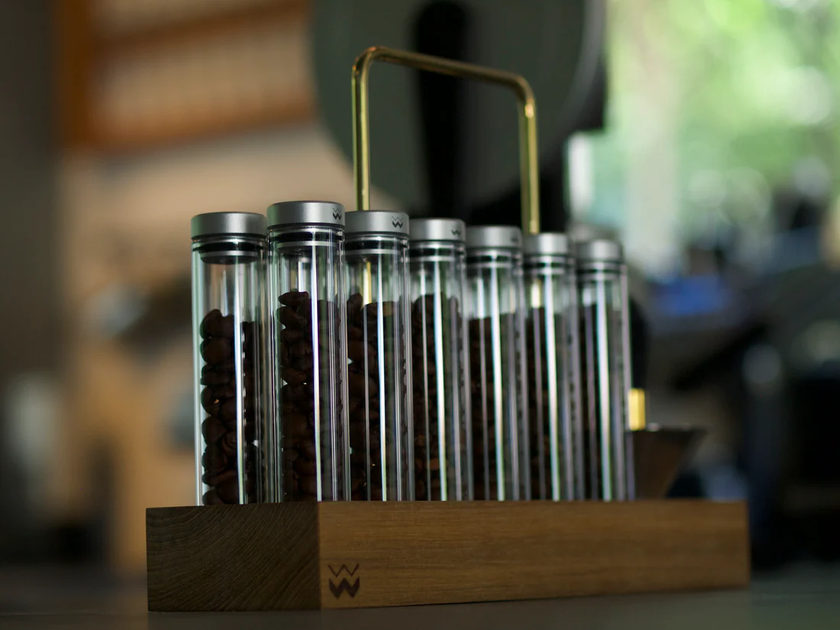 BEAN CELLAR Glass Single-Dose Coffee Storage