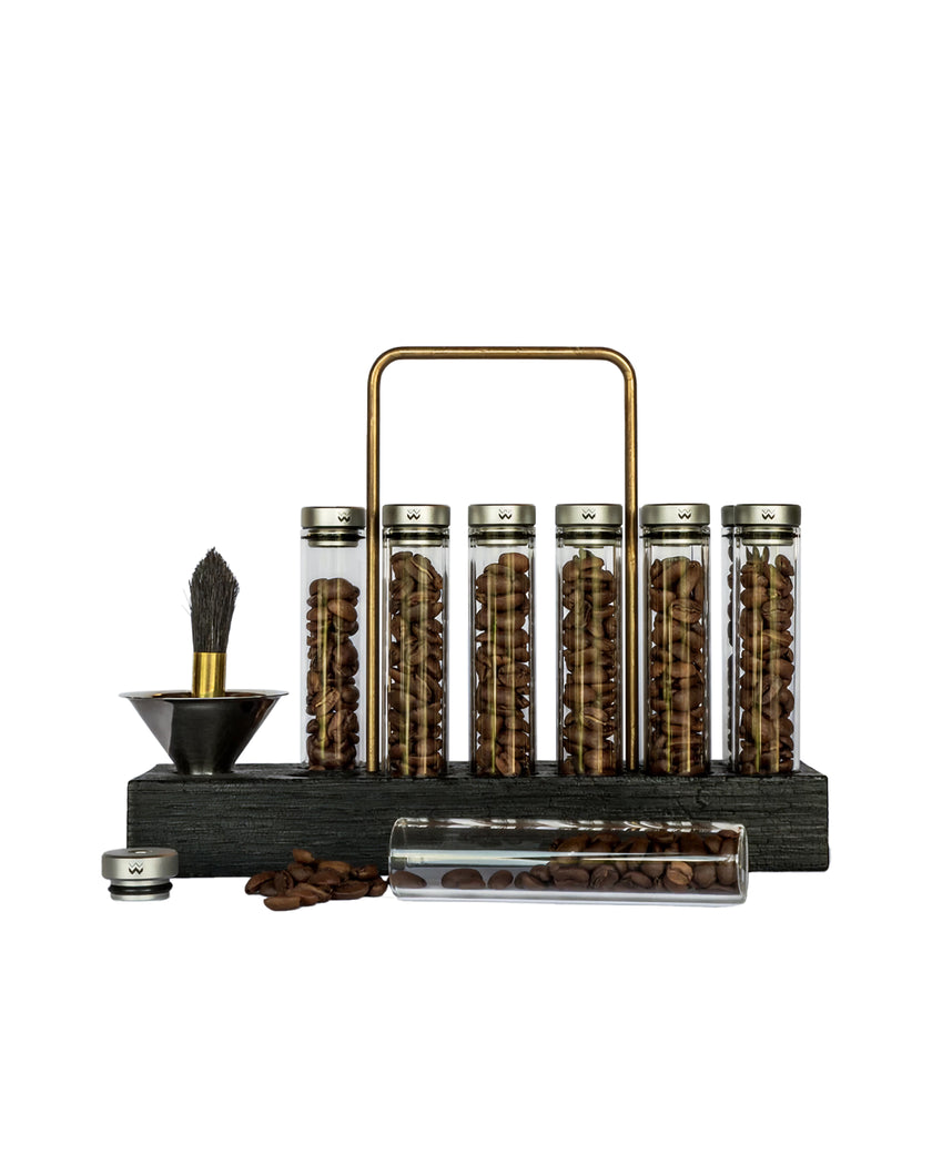 BEAN CELLAR Glass Single-Dose Coffee Storage