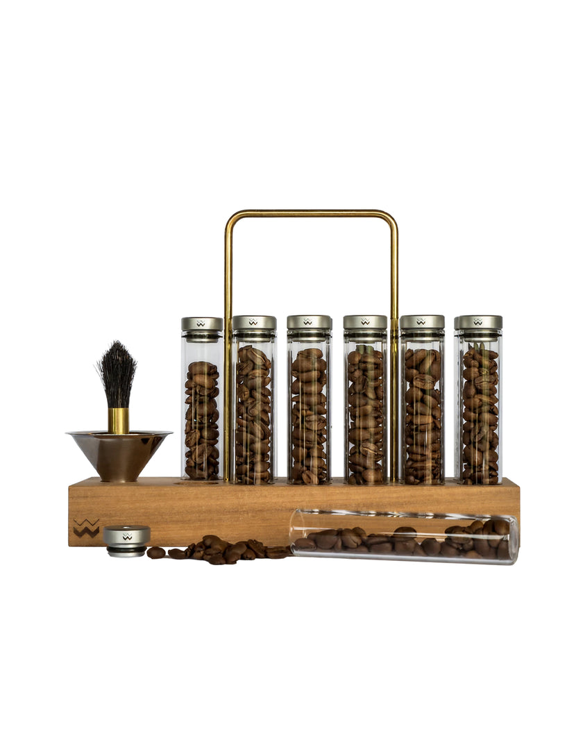 BEAN CELLAR Glass Single-Dose Coffee Storage